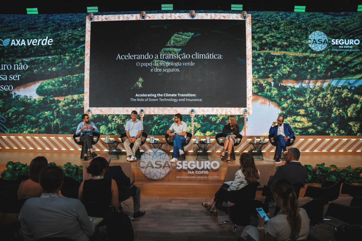 Tecnologia verde e seguros para um futuro net zero